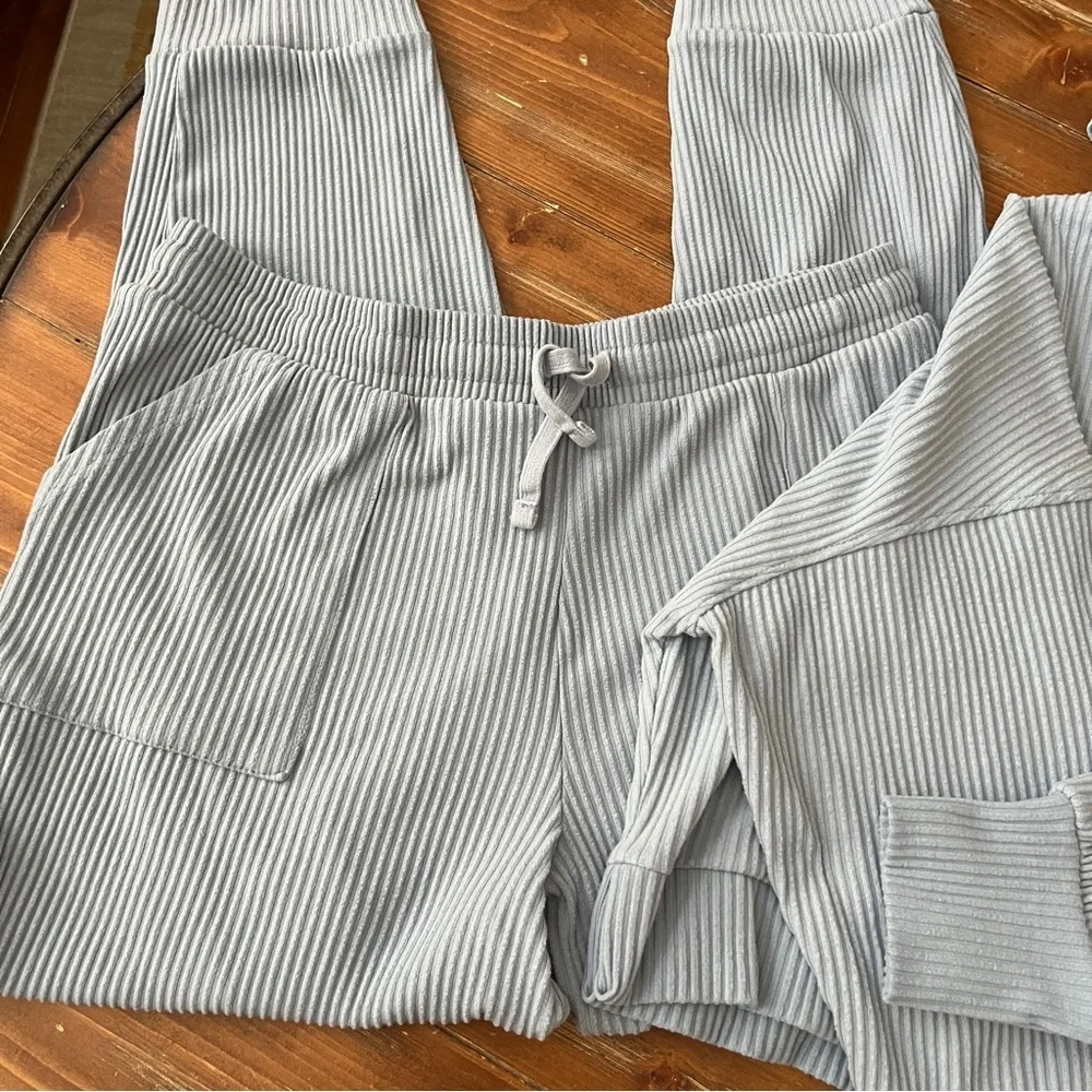 Better Together Ribbed 2pc Lounge Set. XL - Picture 3 of 6